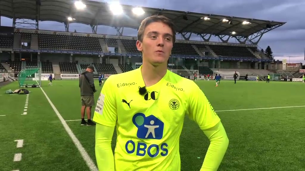 Kasper Nordhagen etter kvartfinale-seieren! 